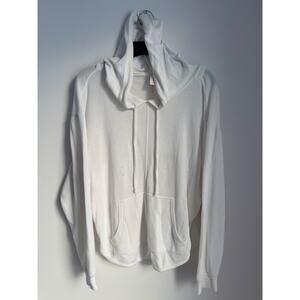 Free People Movement Back Into It Cut Out Hoodie Womens